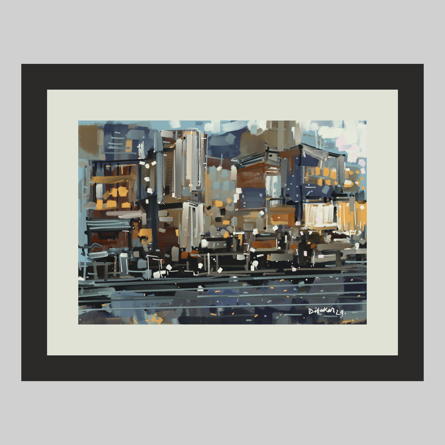 Dibakar Das Digital Cityscape 1